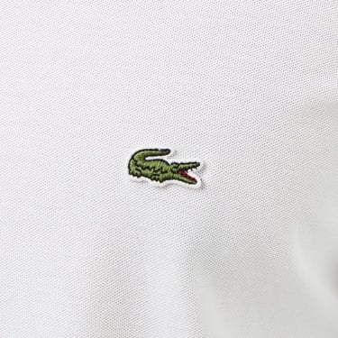  Lacoste Erkek Slim Fit Düğmeli Yaka Beyaz Gömlek