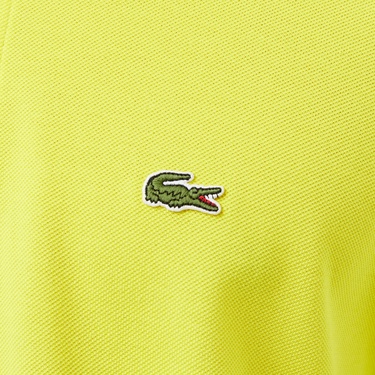  L.12.12 Erkek Classic Fit Sarı Polo