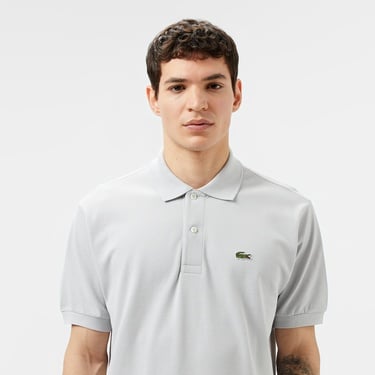  Lacoste L.12.12 Erkek Classic Fit Gri Polo
