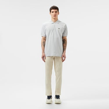  Lacoste L.12.12 Erkek Classic Fit Gri Polo