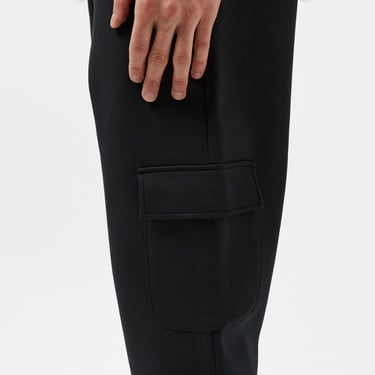  Lacoste Erkek Loose Fit Siyah Eşofman Altı