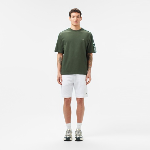  Erkek Regular Fit Beyaz Şort