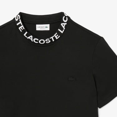  Lacoste Erkek Regular Fit Bisiklet Yaka Siyah T-Shirt