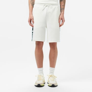  Lacoste Erkek Regular Fit Baskılı Beyaz Şort