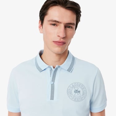  Lacoste L.12.12 Erkek Regular Fit Mavi Polo