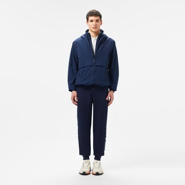  Erkek Kapüşonlu Lacivert Ceket