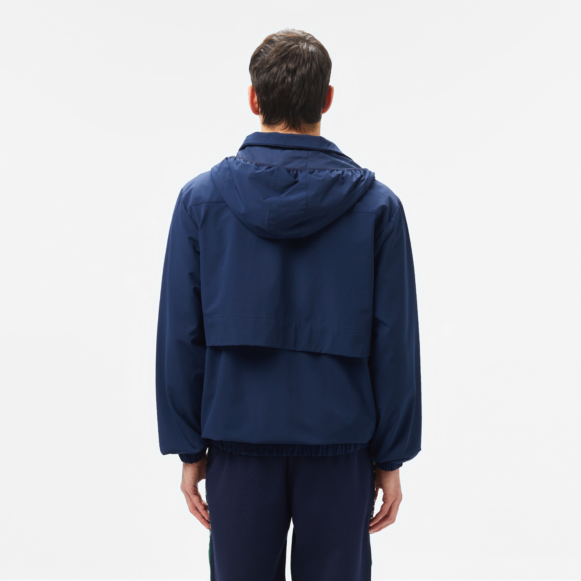 Erkek Kapüşonlu Lacivert Ceket