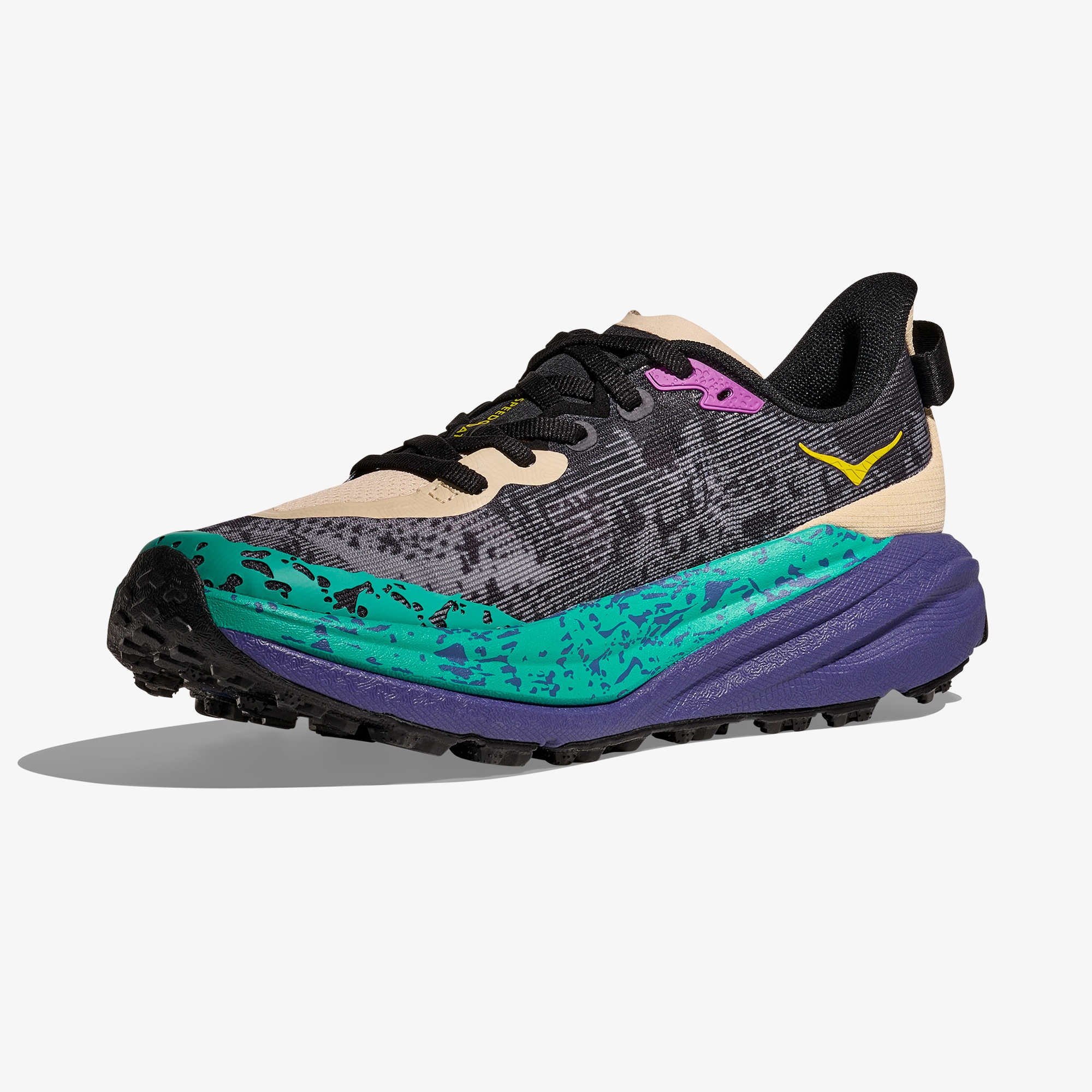 Hoka Speedgoat 6 Erkek Mor Arazi Koşu Ayakkabısı