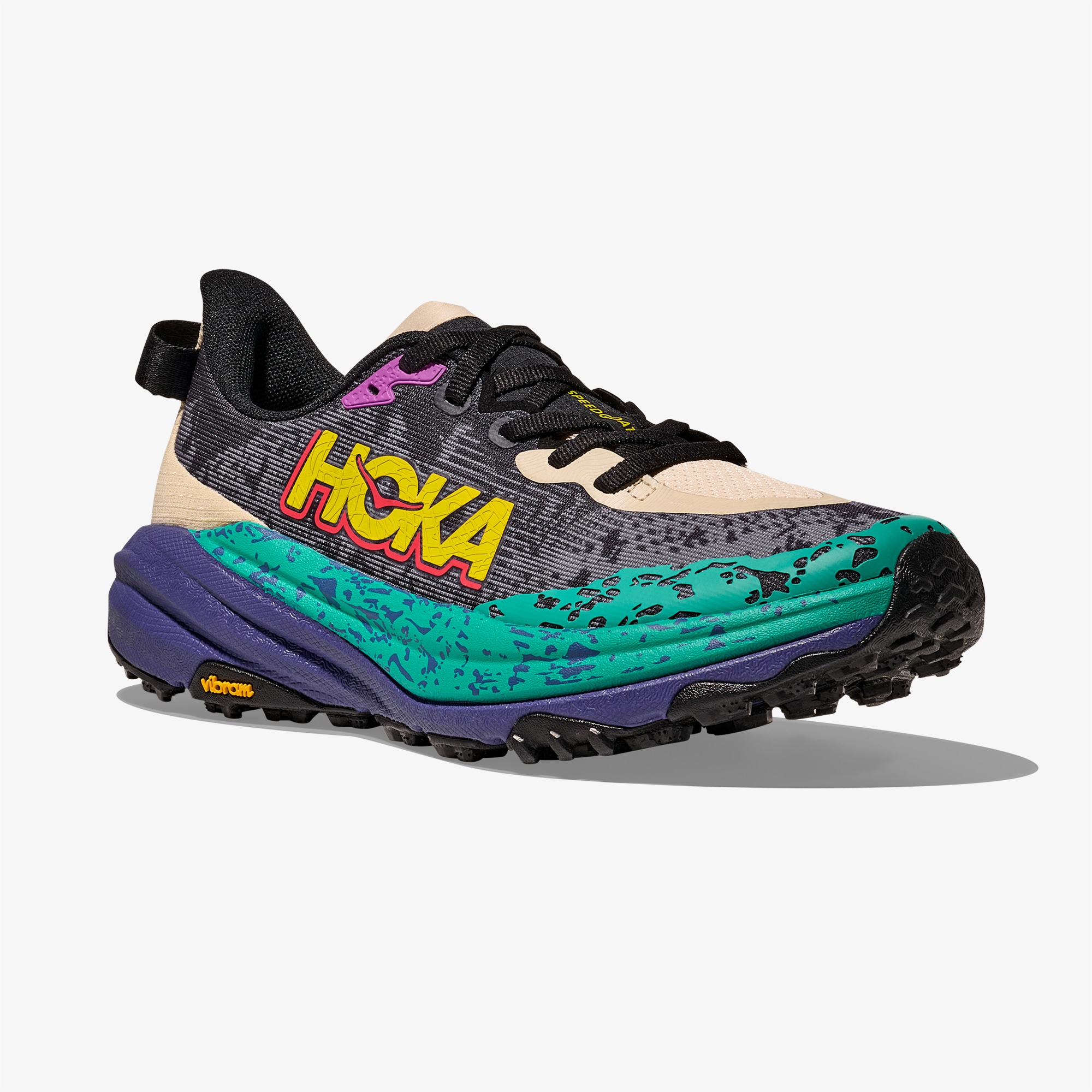 Hoka Speedgoat 6 Erkek Mor Arazi Koşu Ayakkabısı