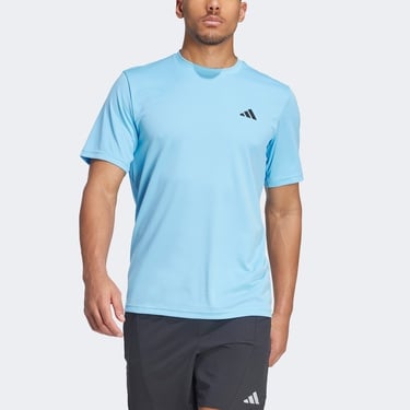  adidas Essentials Erkek Mavi Antrenman T-Shirt