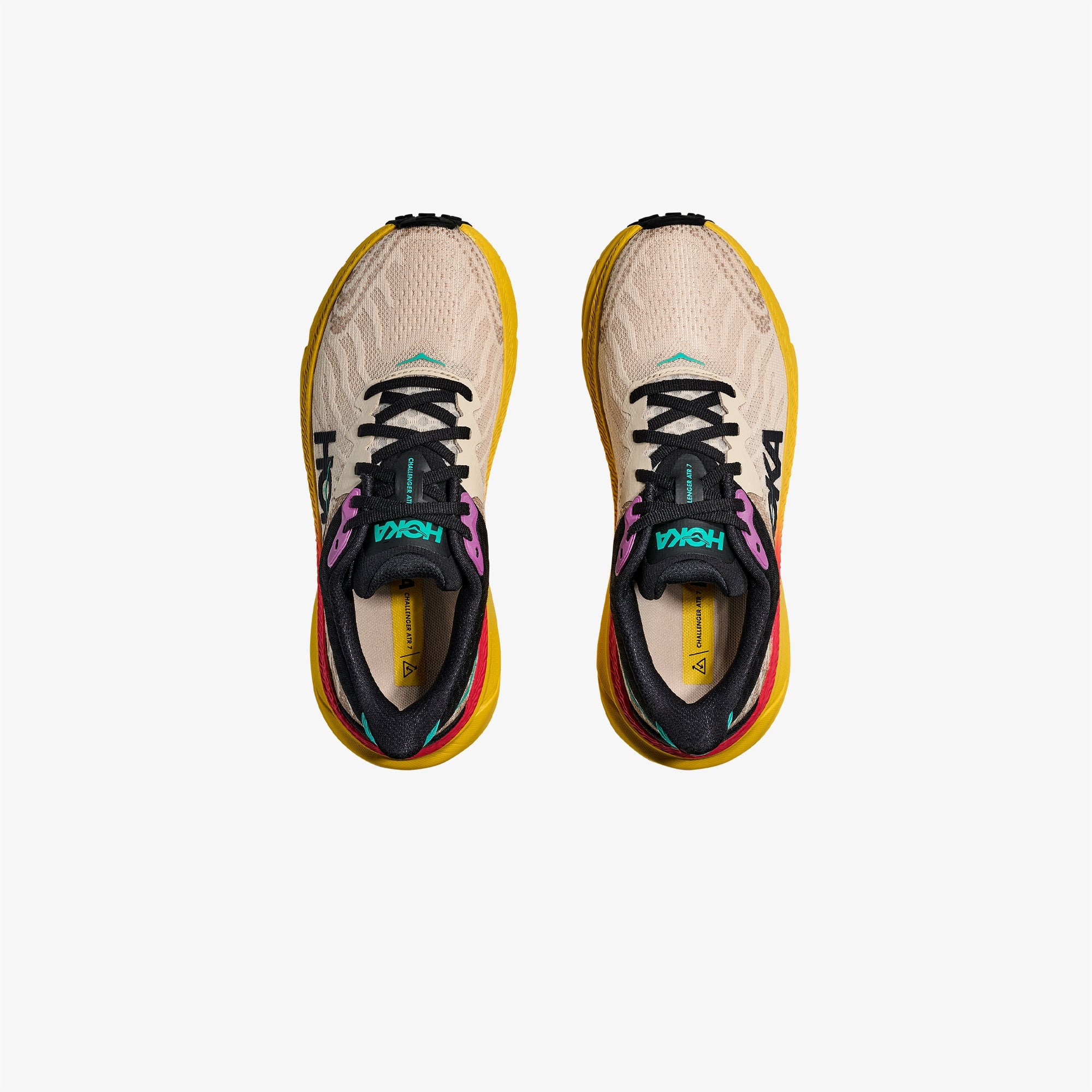 Hoka Challenger ATR 7 Kadın Krem Arazi Koşu Ayakkabısı