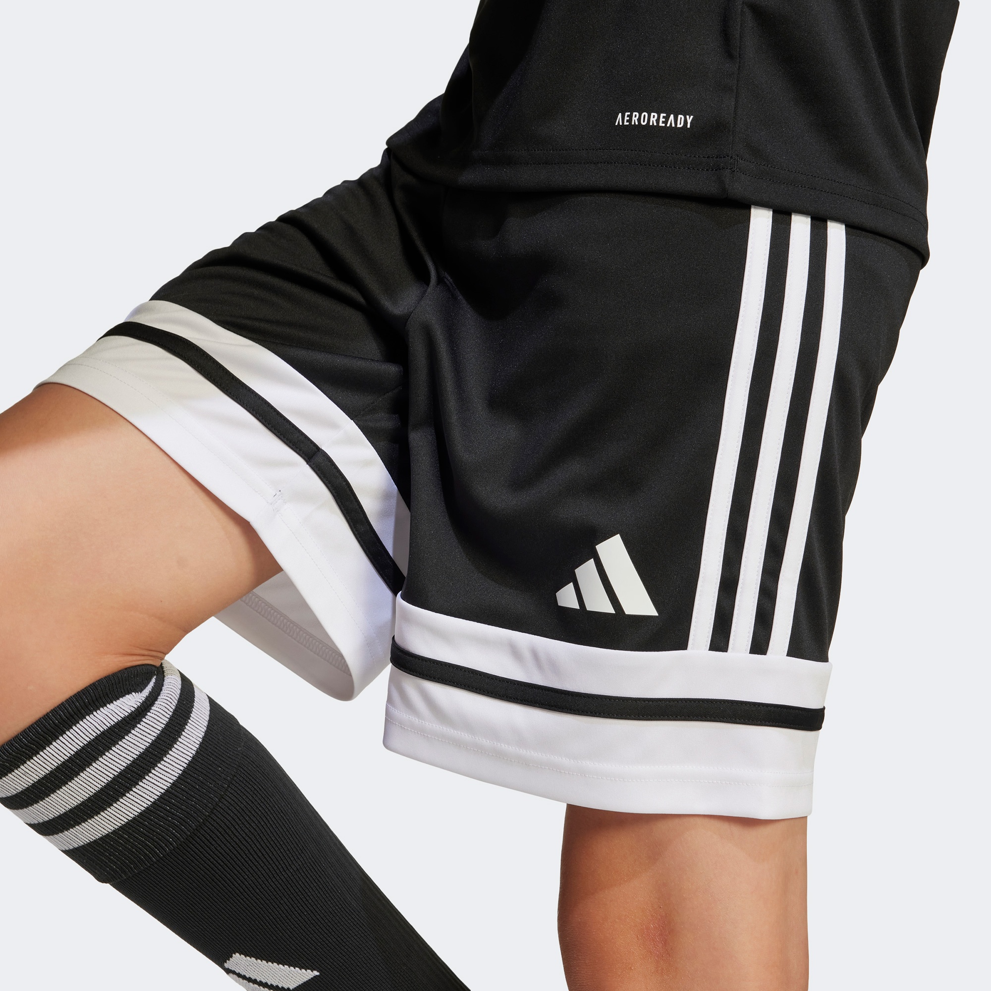 adidas Squadra 25 Çocuk Siyah Futbol Şortu