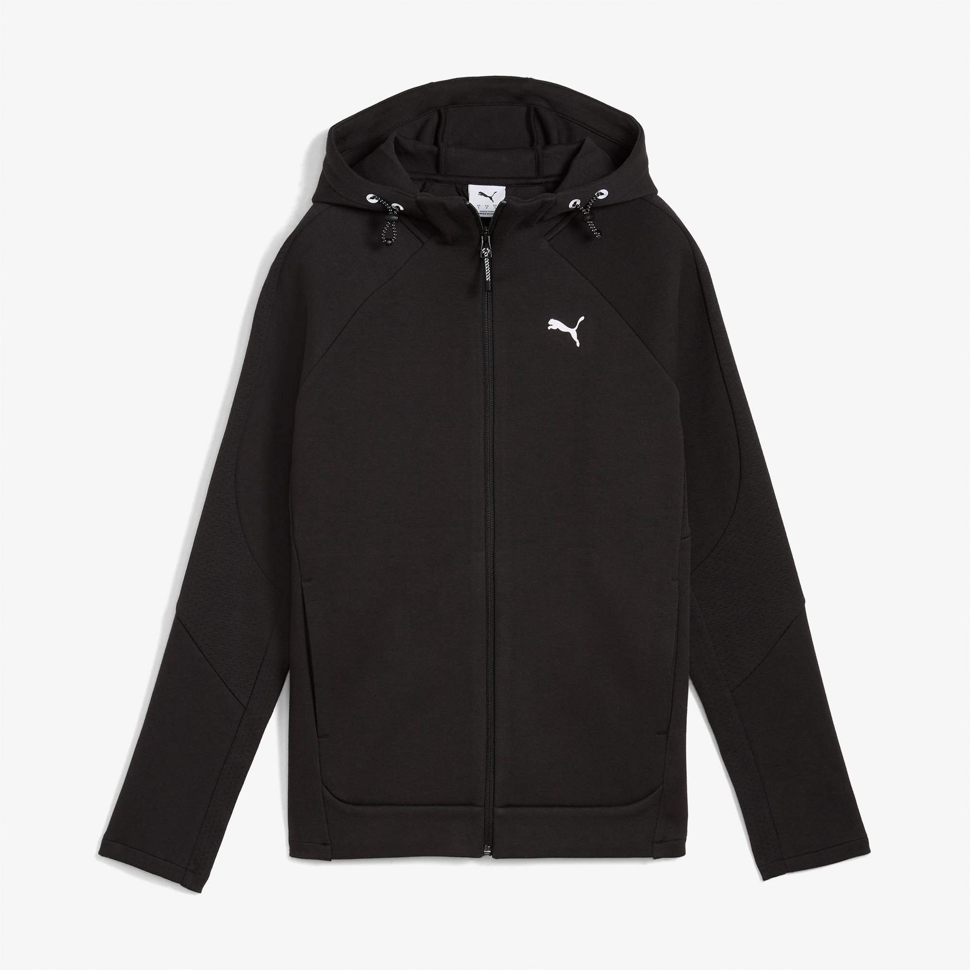 Puma Evostripe Full-Zip Kadın Siyah Eşofman Üstü