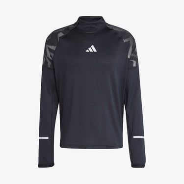  adidas Ultimate Hi Vis Reflective Yarım Boy Erkek Siyah Eşofman Üstü