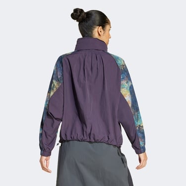  adidas Nat Geo Wind.Rdy Kadın Mor Outdoor Ceket