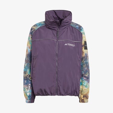  adidas Nat Geo Wind.Rdy Kadın Mor Outdoor Ceket