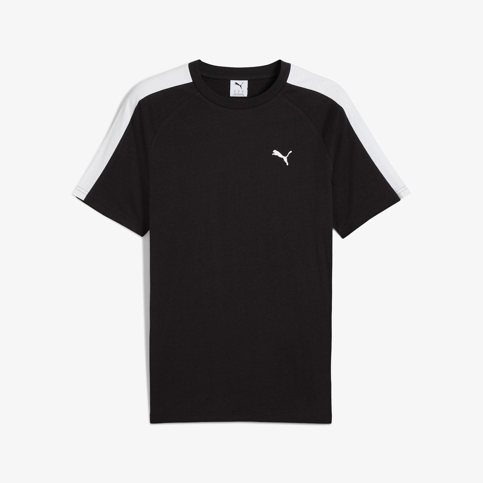 Puma T7 Erkek Siyah T-Shirt