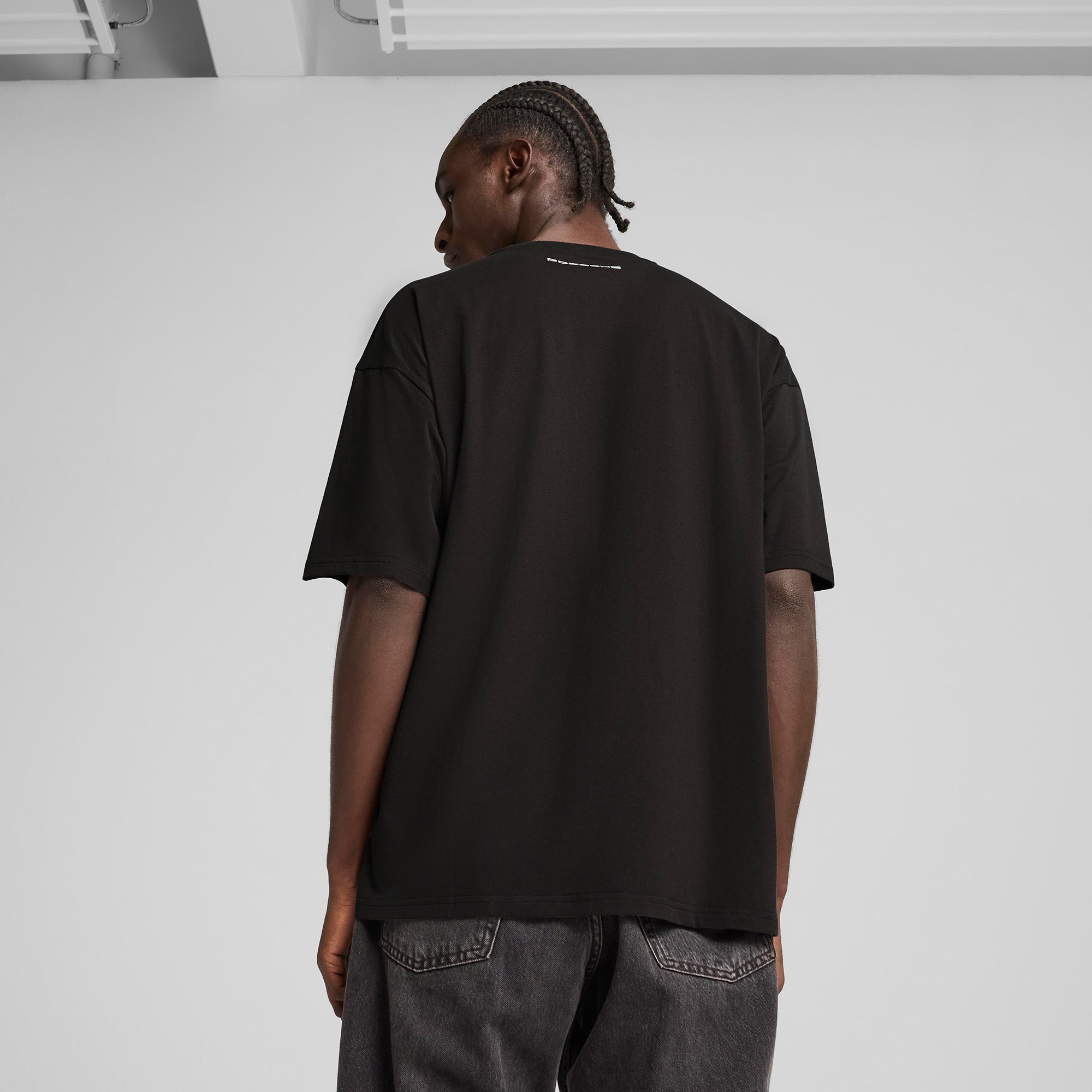 Puma Pl Graphic 2 Erkek Siyah T-Shirt