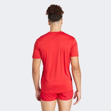  adidas Adizero Essentials Erkek Kırmızı Koşu T-Shirt