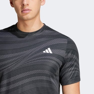 adidas Club Climacool Graphic Erkek Siyah Tenis T-Shirt