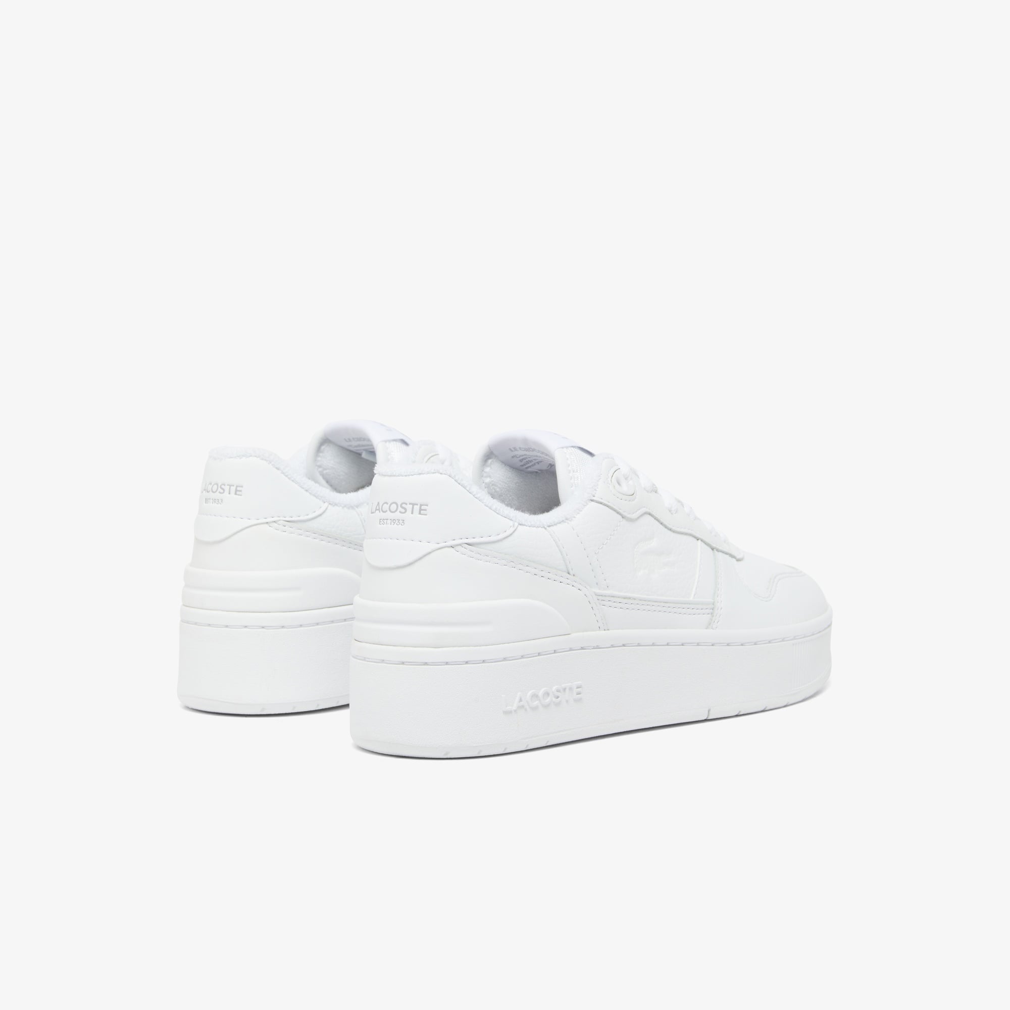 Lacoste T-Clip Platform Kadın Beyaz Sneaker