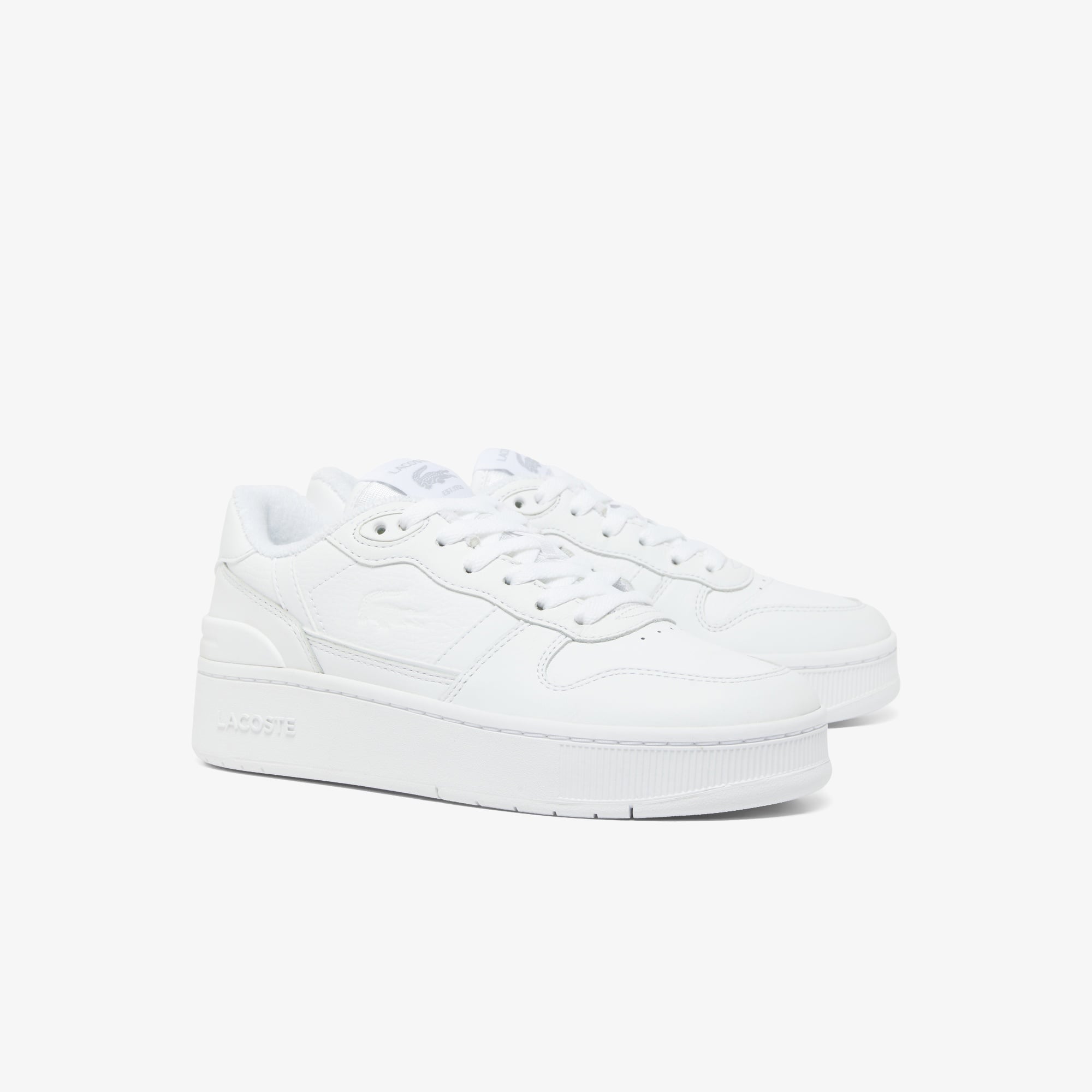 Lacoste T-Clip Platform Kadın Beyaz Sneaker