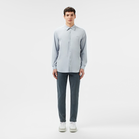  Lacoste Erkek Slim Fit Lacivert Jean Pantolon