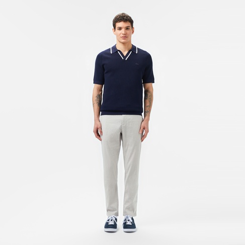  Lacoste Erkek Slim Fit Gri Pantolon