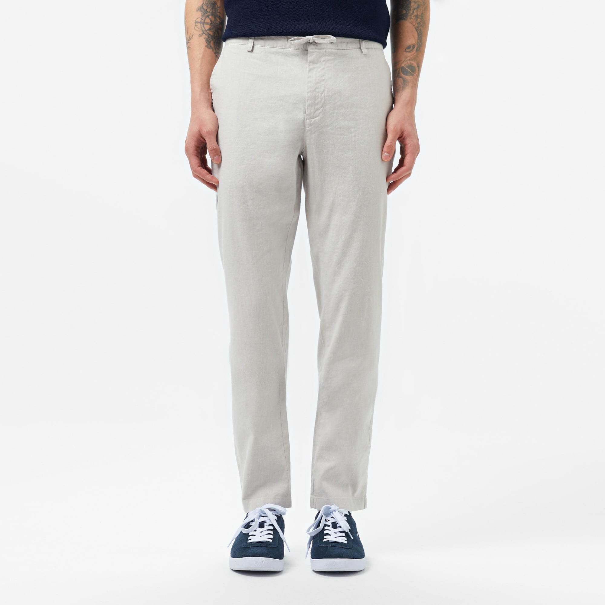 Lacoste Erkek Slim Fit Gri Pantolon