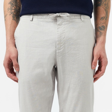  Lacoste Erkek Slim Fit Gri Pantolon