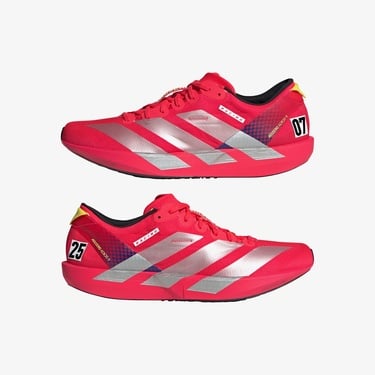  adidas Adizero Adios 9 Erkek Kırmızı Koşu Ayakkabısı