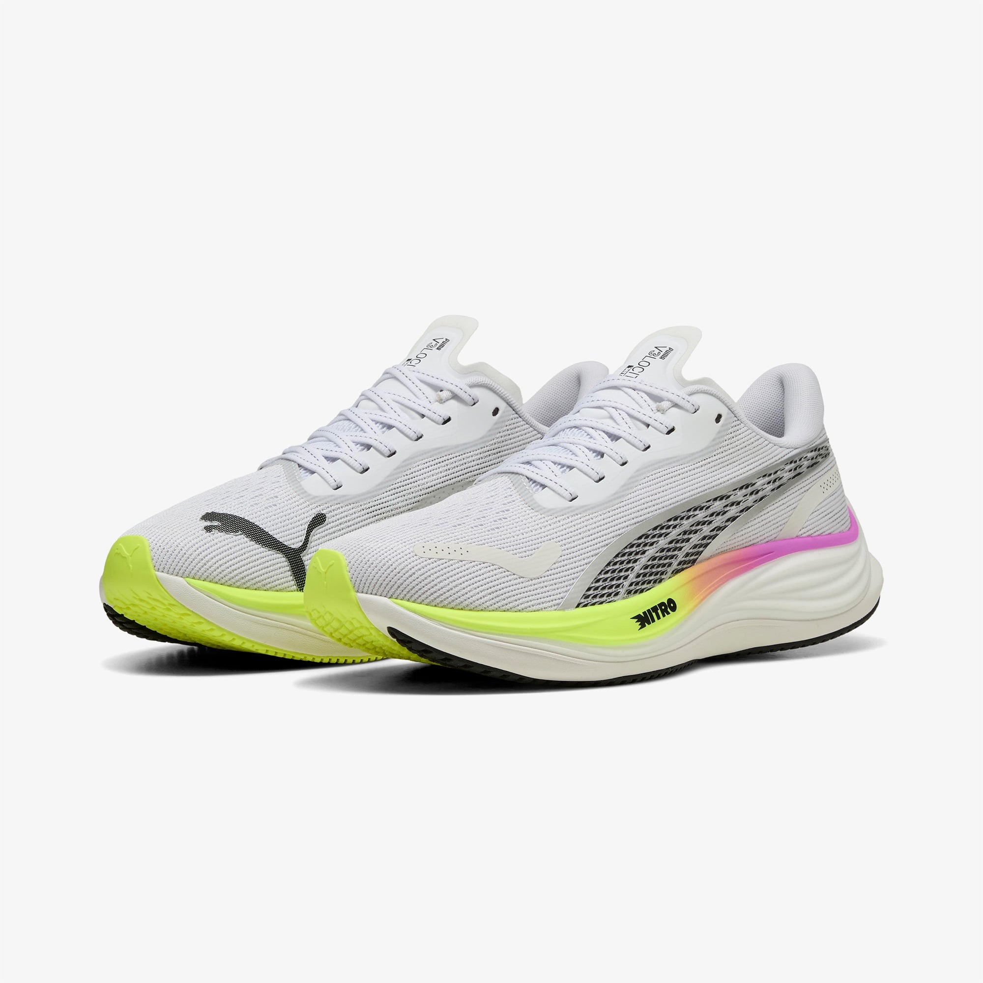 Puma Velocity Nitro 3 Erkek Beyaz Koşu Ayakkabısı