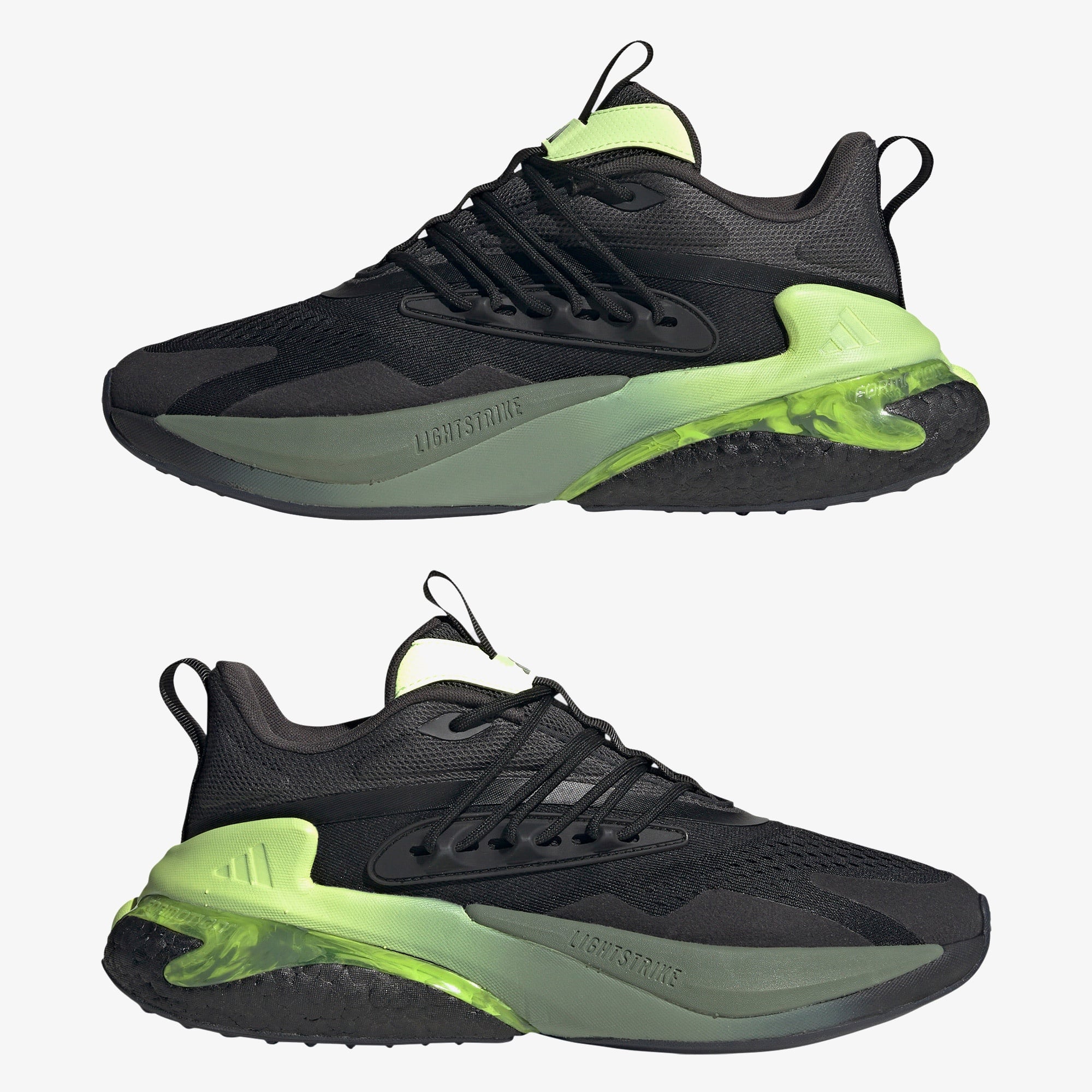 adidas Alphaboost V2 Erkek Siyah Günlük Spor Ayakkabı