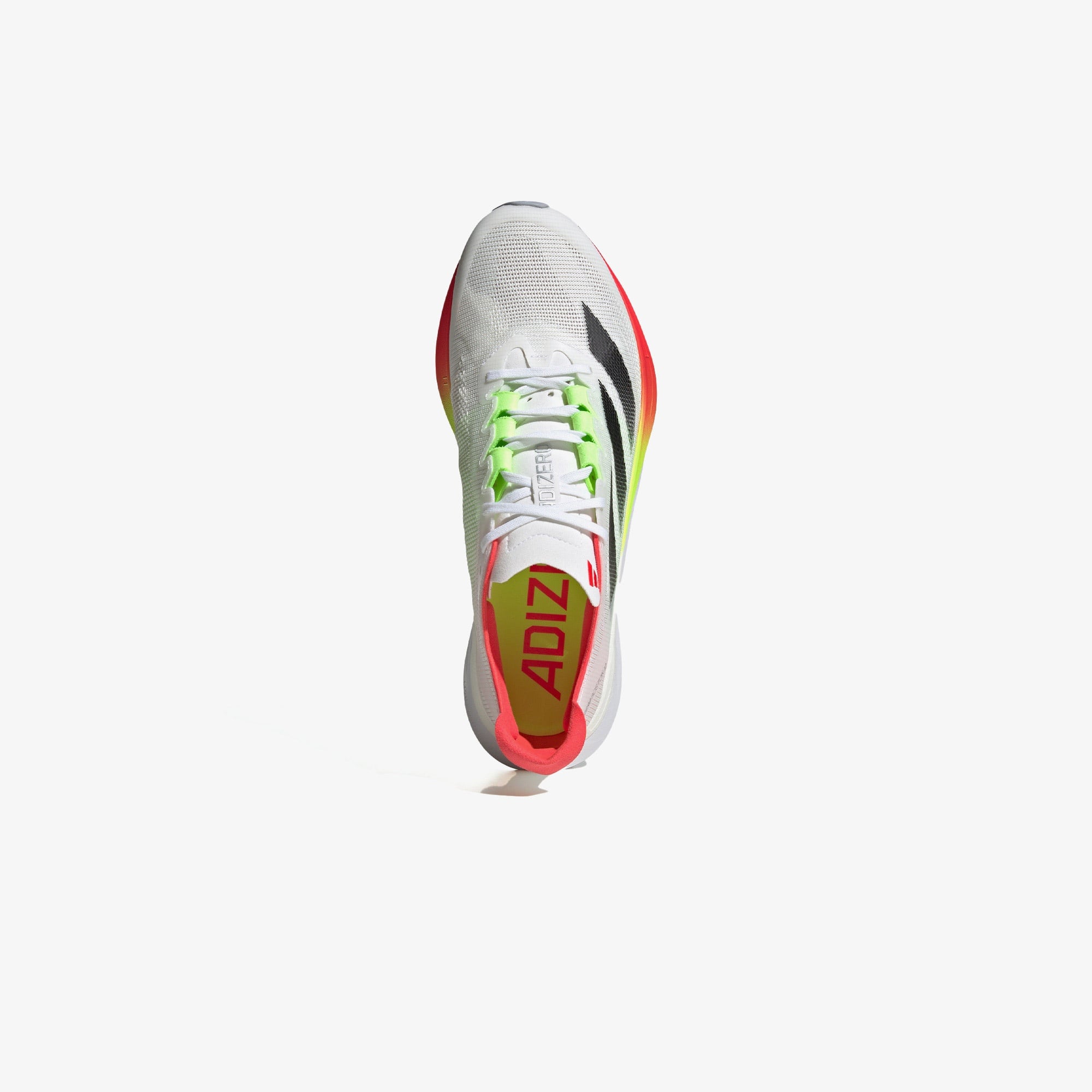 adidas Adizero Boston 12 Erkek Beyaz Koşu Ayakkabısı