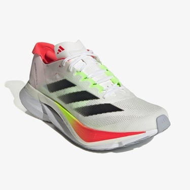  adidas Adizero Boston 12 Kadın Beyaz Koşu Ayakkabısı