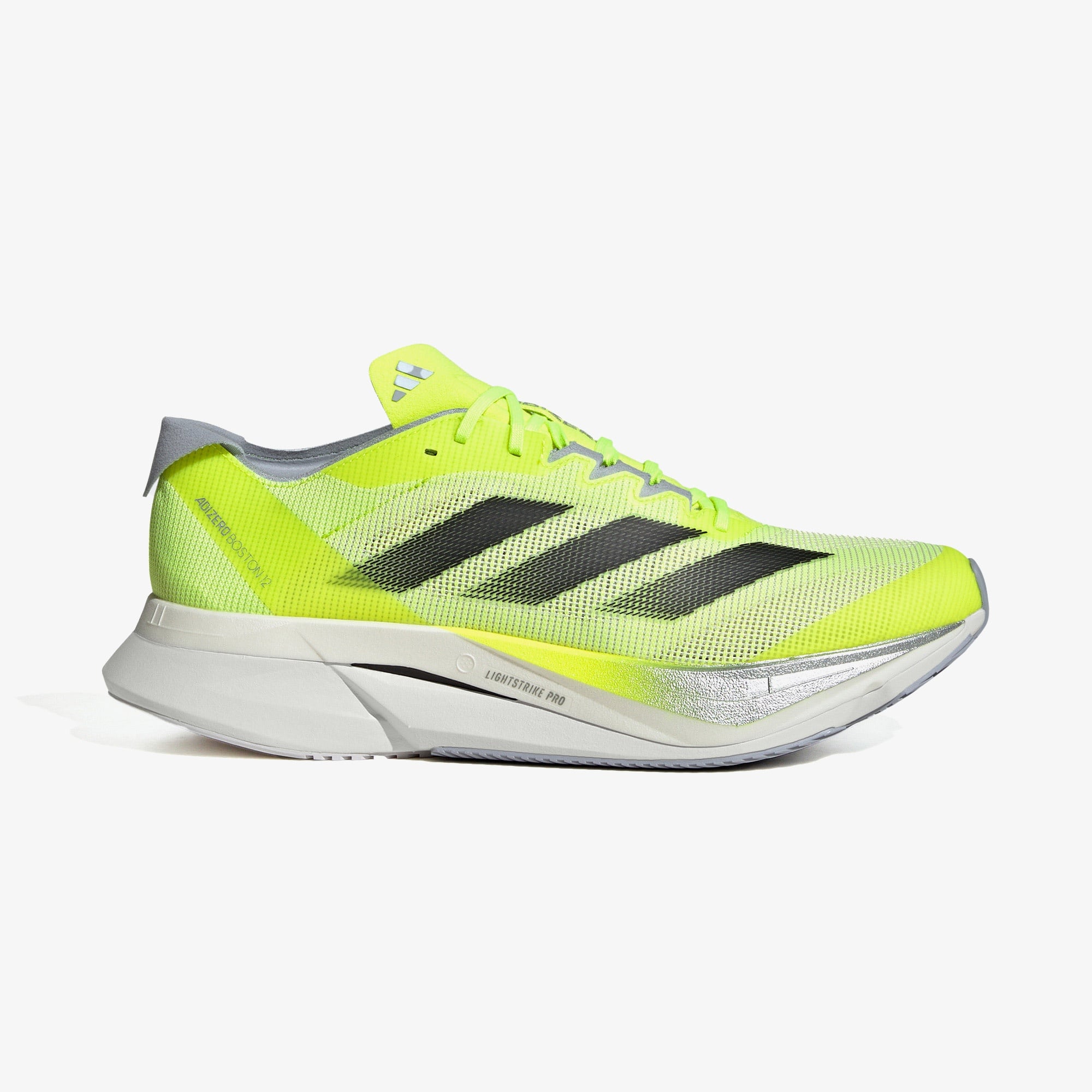adidas Adizero Boston 12 Erkek Yeşil Koşu Ayakkabısı