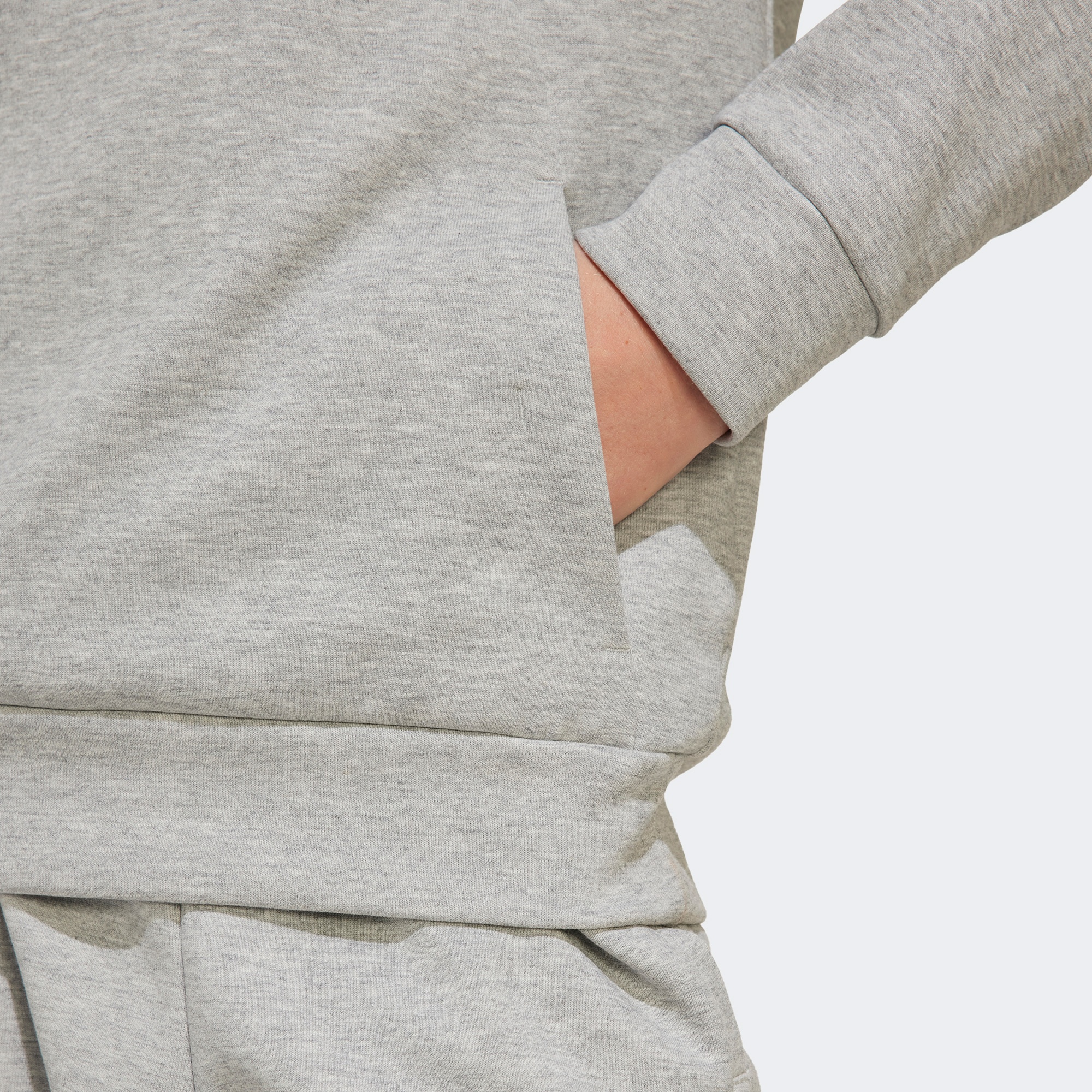 adidas Future Icons Logo Çocuk Gri Swearshirt