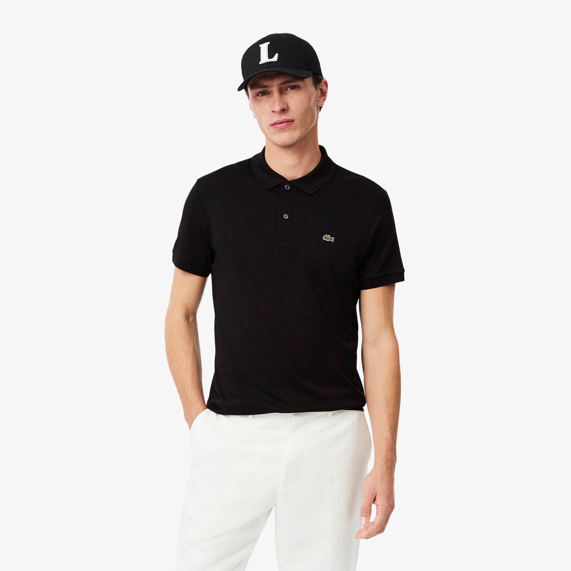  Lacoste Erkek Regular Fit Siyah Polo