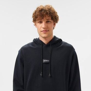  UNITED4 Classic Erkek Siyah Hoodie