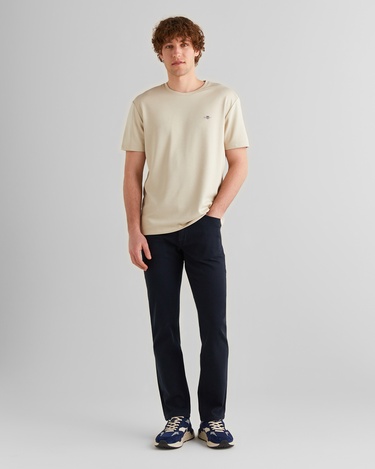  GANT Erkek Siyah Regular Fit Pantolon