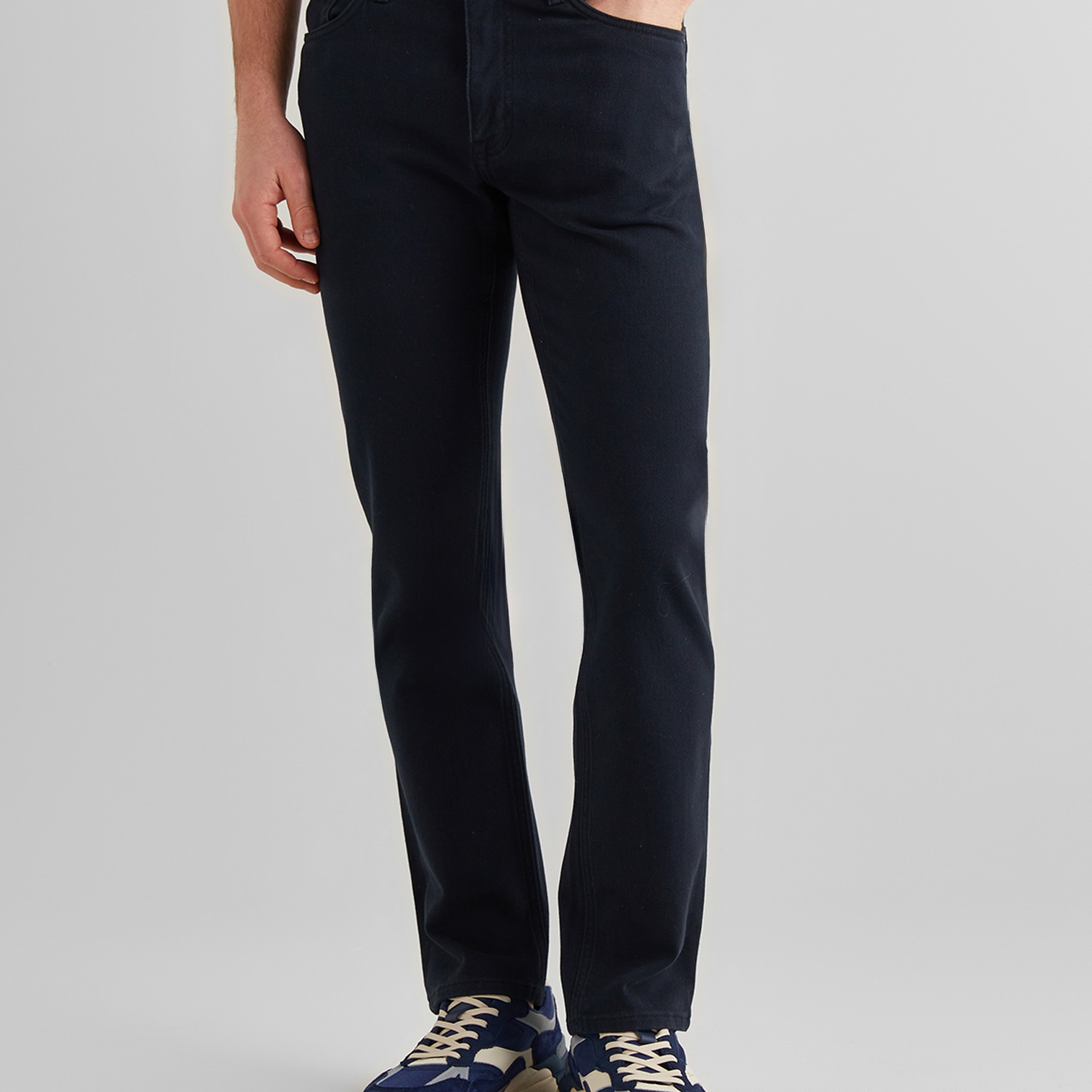 GANT Erkek Siyah Regular Fit Pantolon