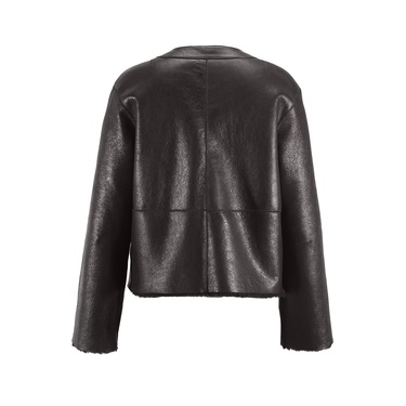  Soley Koyu Kahve Kadın Kürk Ceket