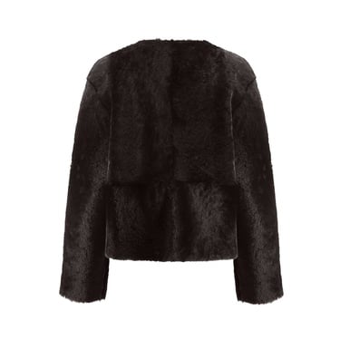  Soley Koyu Kahve Kadın Kürk Ceket