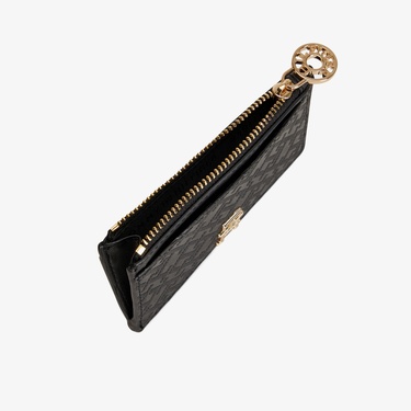  Tommy Hilfiger Distinct Long Mono Kadın Siyah Cüzdan