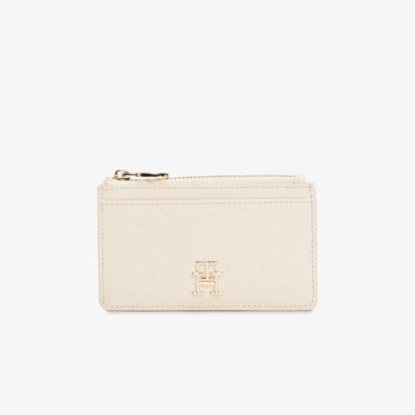  Tommy Hilfiger Distinct Long Mono Kadın Bej Cüzdan