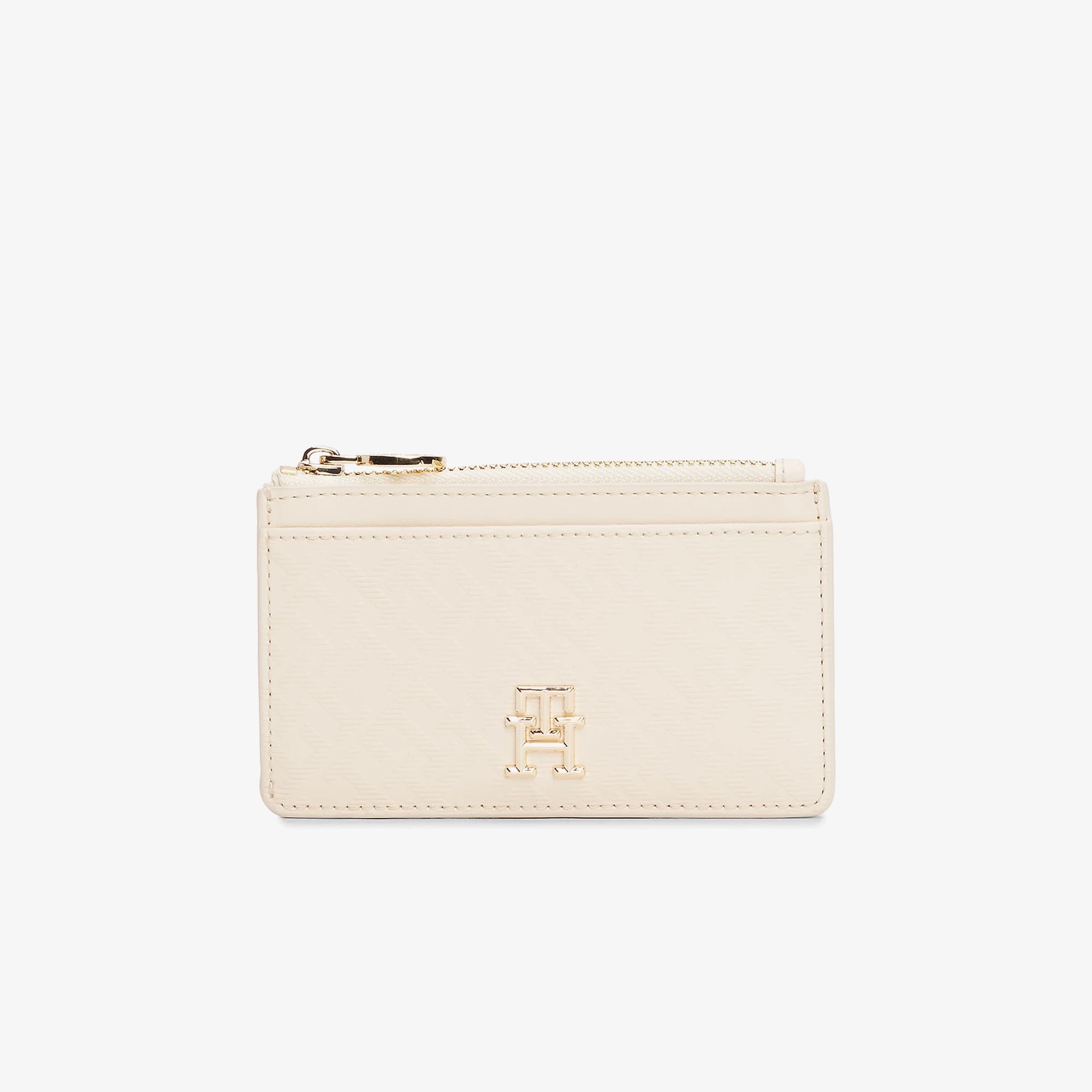  Tommy Hilfiger Distinct Long Mono Kadın Bej Cüzdan