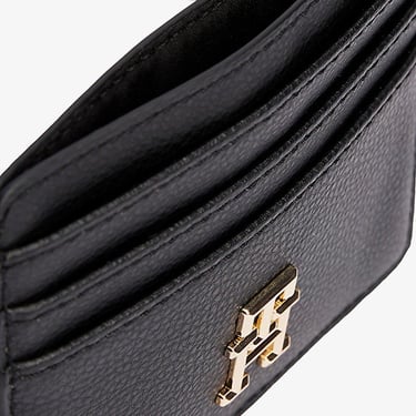  Tommy Hilfiger Logotape Kadın Siyah Kartlık