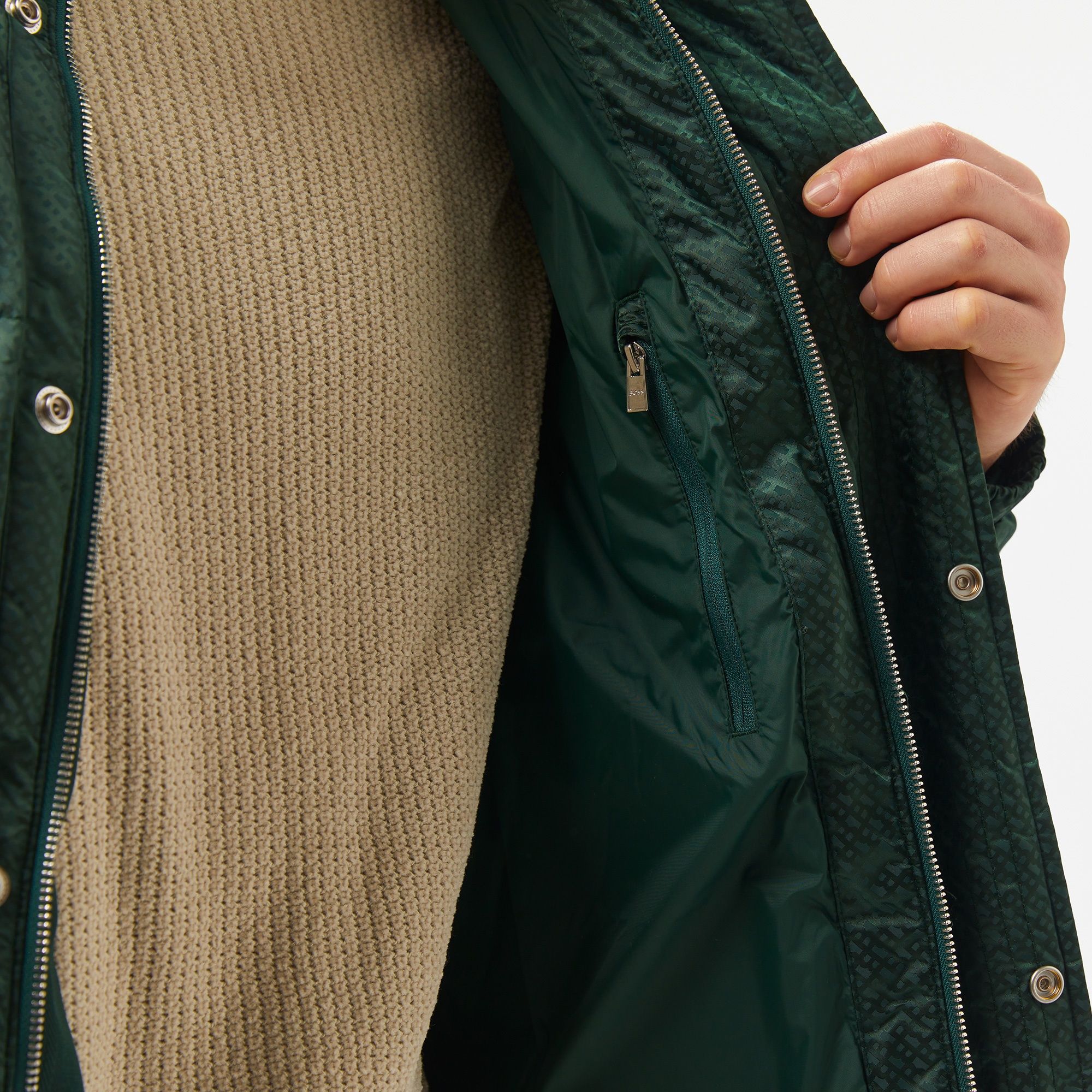 Boss H-Corbinian 4 Erkek Yeşil Mont