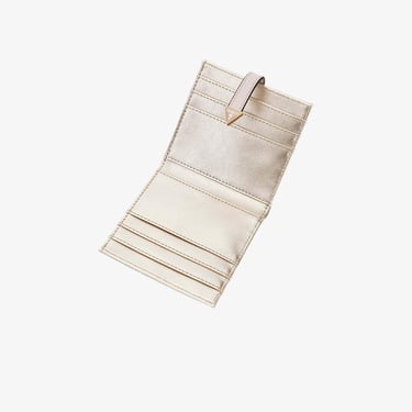  Guess Laurel Small Zip Laurel Tab Case Kadın Krem Kartlık