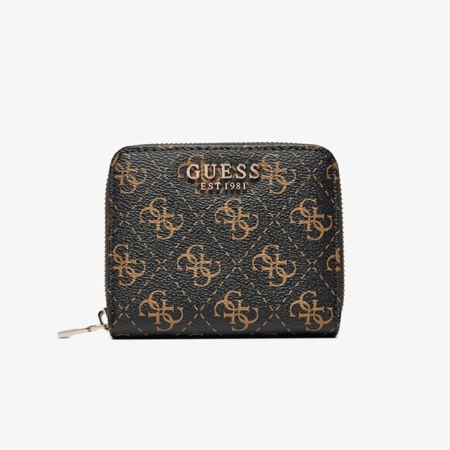  Guess Laurel Phone Cro Laurel Small Zip Around Kadın Kahverengi Cüzdan